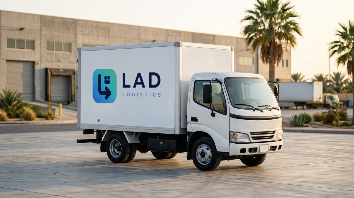 شاحنة دينا من أسطول LAD